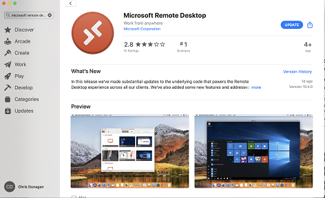 App Store Image Microsoft Remote Desktop